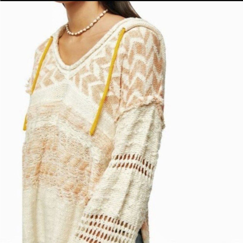 Free People Coastline Hoodie Sweater